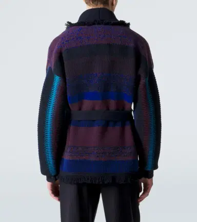 Giorgio Armani x Alanui cashmere-blend cardigan | Thumbnail 7 Giorgio Armani x Alanui cashmere-blend cardigan | Thumbnail 7