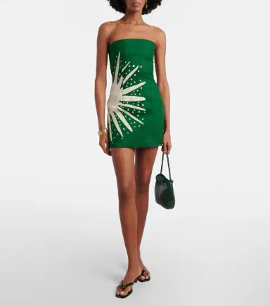 Cala de la Cruz Carla printed linen minidress | Thumbnail 2 Cala de la Cruz Carla printed linen minidress | Thumbnail 2