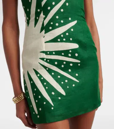 Cala de la Cruz Carla printed linen minidress | Thumbnail 4 Cala de la Cruz Carla printed linen minidress | Thumbnail 4