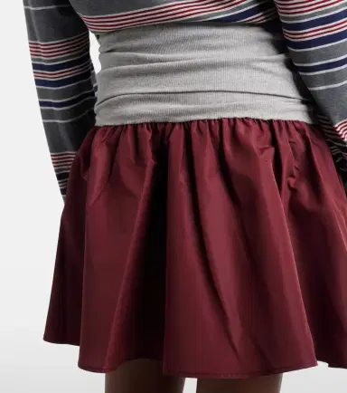 Miu Miu Technical miniskirt | Thumbnail 4 Miu Miu Technical miniskirt | Thumbnail 4
