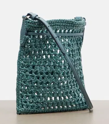 Tod's EBL Mini raffia-effect bucket bag | Thumbnail 4 Tod's EBL Mini raffia-effect bucket bag | Thumbnail 4