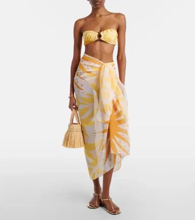 Cala de la Cruz Luana printed beach cover-up | Thumbnail 2 Cala de la Cruz Luana printed beach cover-up | Thumbnail 2