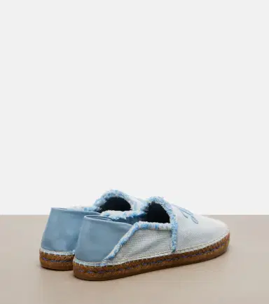 Jimmy Choo Avi embroidered canvas espadrilles | Thumbnail 4 Jimmy Choo Avi embroidered canvas espadrilles | Thumbnail 4