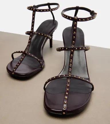 Khaite Cage studded leather sandals | Thumbnail 2 Khaite Cage studded leather sandals | Thumbnail 2