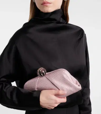 Aquazzura Tequila embellished canvas clutch | Thumbnail 5 Aquazzura Tequila embellished canvas clutch | Thumbnail 5