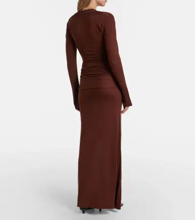 Aya Muse Lace-trimmed maxi dress | Thumbnail 2 Aya Muse Lace-trimmed maxi dress | Thumbnail 2