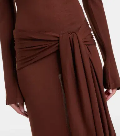 Aya Muse Lace-trimmed maxi dress | Thumbnail 4 Aya Muse Lace-trimmed maxi dress | Thumbnail 4