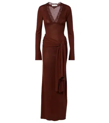Aya Muse Lace-trimmed maxi dress | Thumbnail 1 Aya Muse Lace-trimmed maxi dress | Thumbnail 1