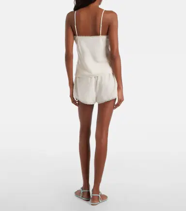 Posse Perla lace-trimmed shorts | Thumbnail 3 Posse Perla lace-trimmed shorts | Thumbnail 3
