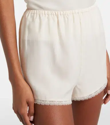 Posse Perla lace-trimmed shorts | Thumbnail 4 Posse Perla lace-trimmed shorts | Thumbnail 4