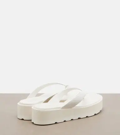 Gianvito Rossi Leather platform thong sandals | Thumbnail 4 Gianvito Rossi Leather platform thong sandals | Thumbnail 4