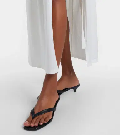 Toteme Cotton and silk wrap skirt | Thumbnail 2 Toteme Cotton and silk wrap skirt | Thumbnail 2