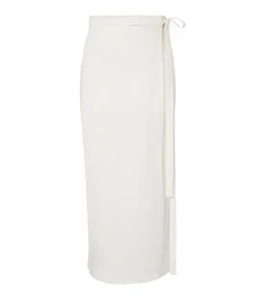 Toteme Cotton and silk wrap skirt | Thumbnail 1 Toteme Cotton and silk wrap skirt | Thumbnail 1