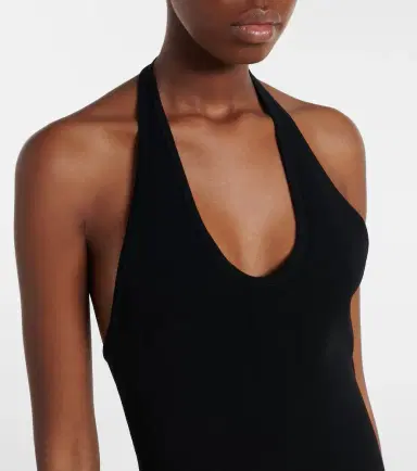 Toteme Knitted halterneck midi dress | Thumbnail 2 Toteme Knitted halterneck midi dress | Thumbnail 2