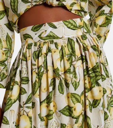 ADRIANA DEGREAS Printed cotton-blend maxi skirt | Thumbnail 2 ADRIANA DEGREAS Printed cotton-blend maxi skirt | Thumbnail 2