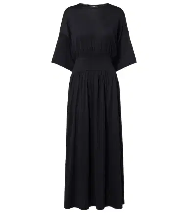 Toteme Cotton and silk midi dress | Thumbnail 1 Toteme Cotton and silk midi dress | Thumbnail 1