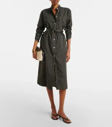 Toteme Striped shirt dress | Thumbnail 6 Toteme Striped shirt dress | Thumbnail 6