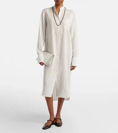 Toteme Striped shirt dress | Thumbnail 2 Toteme Striped shirt dress | Thumbnail 2