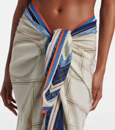 TOTEME Collector printed beach cover-up | Thumbnail 6 TOTEME Collector printed beach cover-up | Thumbnail 6