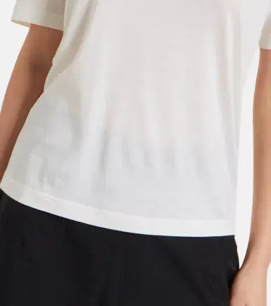 Toteme Cotton and silk T-shirt | Thumbnail 3 Toteme Cotton and silk T-shirt | Thumbnail 3