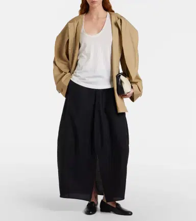 Toteme Cotton and silk T-shirt | Thumbnail 6 Toteme Cotton and silk T-shirt | Thumbnail 6