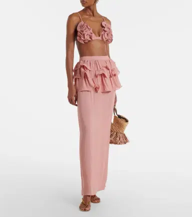 Adriana Degreas Ruffled maxi skirt | Thumbnail 6 Adriana Degreas Ruffled maxi skirt | Thumbnail 6