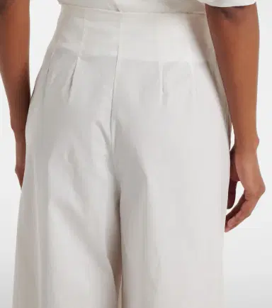 Adriana Degreas Cotton-blend wide-leg pants | Thumbnail 3 Adriana Degreas Cotton-blend wide-leg pants | Thumbnail 3