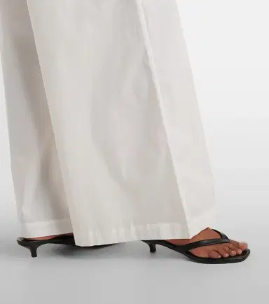 Adriana Degreas Cotton-blend wide-leg pants | Thumbnail 4 Adriana Degreas Cotton-blend wide-leg pants | Thumbnail 4
