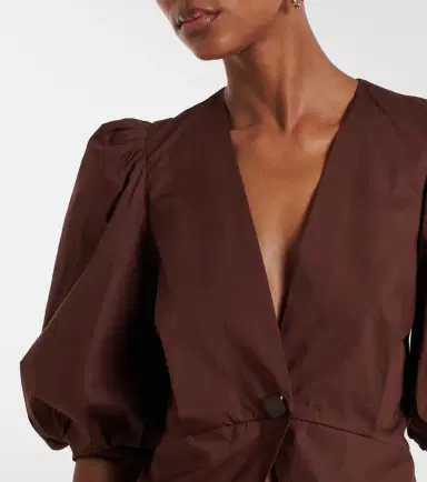 ADRIANA DEGREAS Cotton-blend top | Thumbnail 2 ADRIANA DEGREAS Cotton-blend top | Thumbnail 2