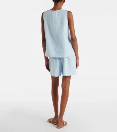 Asceno Dallas linen shorts | Thumbnail 2 Asceno Dallas linen shorts | Thumbnail 2