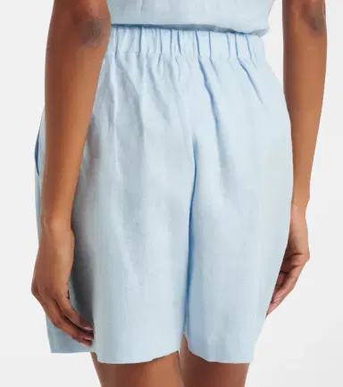 Asceno Dallas linen shorts | Thumbnail 4 Asceno Dallas linen shorts | Thumbnail 4
