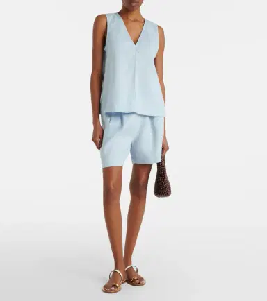Asceno Manta linen top | Thumbnail 2 Asceno Manta linen top | Thumbnail 2