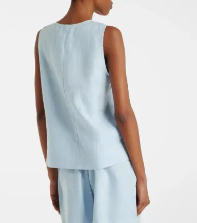 Asceno Manta linen top | Thumbnail 5 Asceno Manta linen top | Thumbnail 5