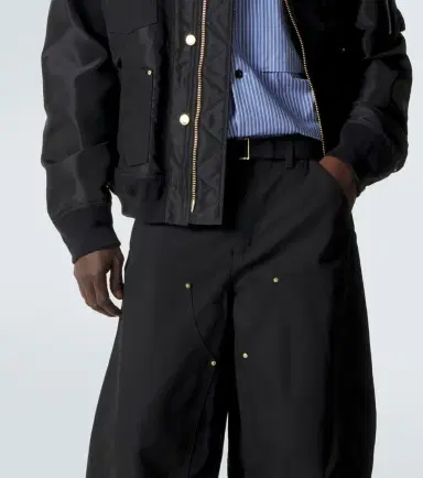 Sacai x Carhartt WIP cotton barrel-leg pants | Thumbnail 4 Sacai x Carhartt WIP cotton barrel-leg pants | Thumbnail 4