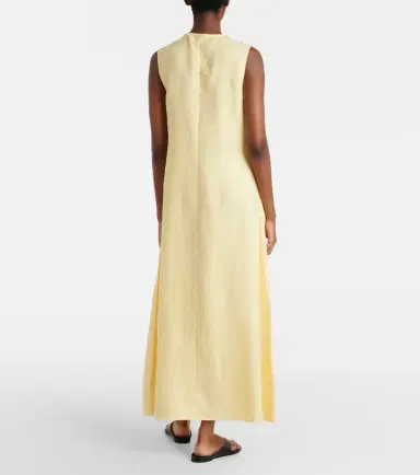 Asceno Tallin linen maxi dress | Thumbnail 2 Asceno Tallin linen maxi dress | Thumbnail 2