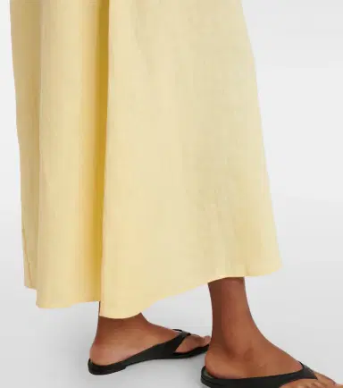 Asceno Tallin linen maxi dress | Thumbnail 4 Asceno Tallin linen maxi dress | Thumbnail 4