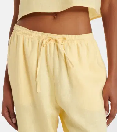 Asceno Aurelia linen wide-leg pants | Thumbnail 5 Asceno Aurelia linen wide-leg pants | Thumbnail 5