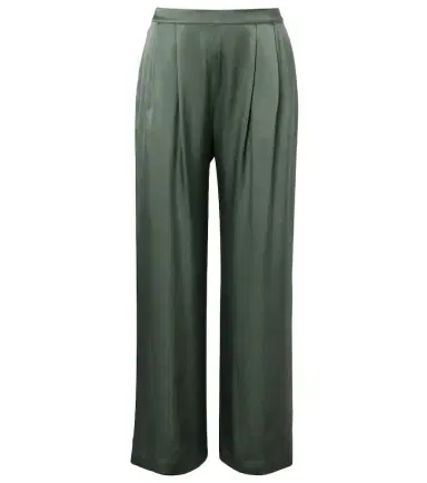 Asceno Isola pleated silk twill wide-leg pants | Thumbnail 1 Asceno Isola pleated silk twill wide-leg pants | Thumbnail 1