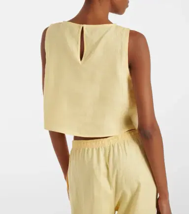Asceno Kobe linen top | Thumbnail 4 Asceno Kobe linen top | Thumbnail 4