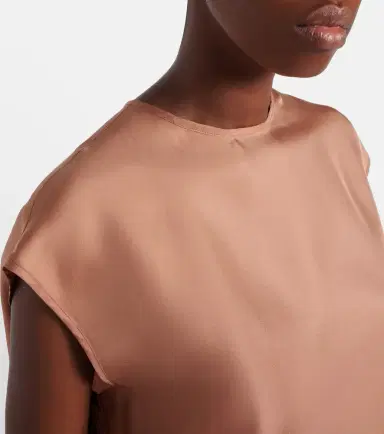 Asceno Dasha silk twill top | Thumbnail 5 Asceno Dasha silk twill top | Thumbnail 5