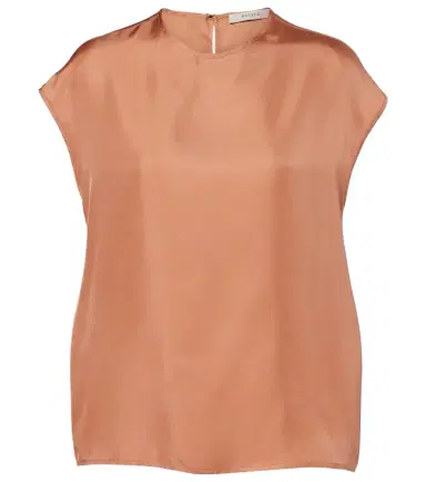 Asceno Dasha silk twill top | Thumbnail 1 Asceno Dasha silk twill top | Thumbnail 1