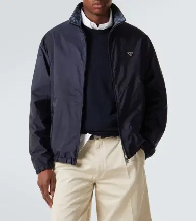 Prada Re-Nylon reversible jacket | Thumbnail 3 Prada Re-Nylon reversible jacket | Thumbnail 3