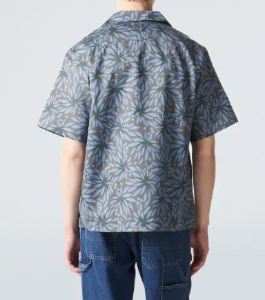 Prada Printed cotton and silk bowling shirt | Thumbnail 5 Prada Printed cotton and silk bowling shirt | Thumbnail 5