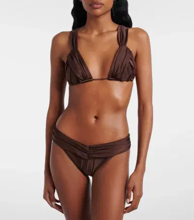 Bananhot Iris draped bikini top | Thumbnail 4 Bananhot Iris draped bikini top | Thumbnail 4