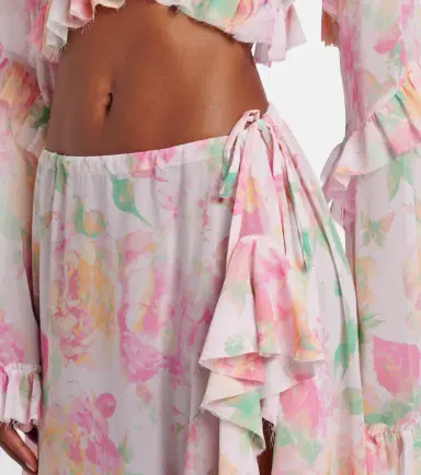 Bananhot Clara floral maxi skirt | Thumbnail 4 Bananhot Clara floral maxi skirt | Thumbnail 4
