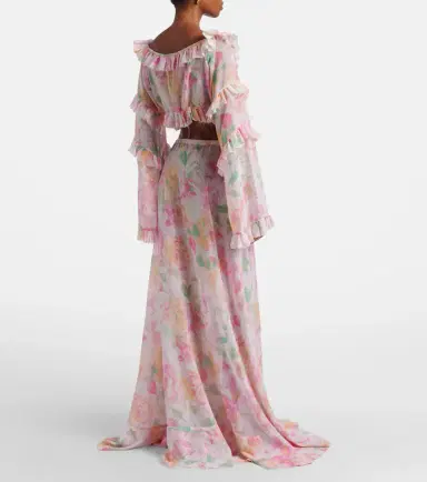Bananhot Clara floral maxi skirt | Thumbnail 6 Bananhot Clara floral maxi skirt | Thumbnail 6