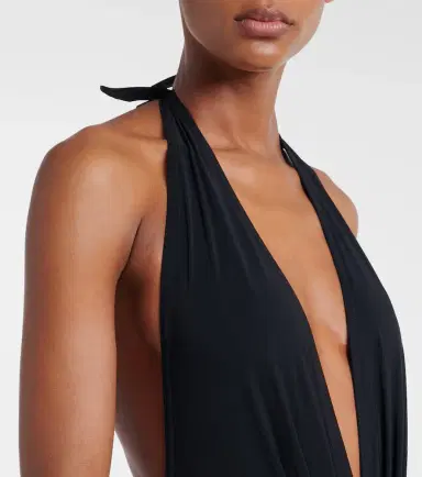 Karla Colletto Solid embellished swimsuit | Thumbnail 4 Karla Colletto Solid embellished swimsuit | Thumbnail 4