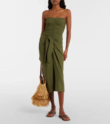 Karla Colletto Basics beach cover-up | Thumbnail 4 Karla Colletto Basics beach cover-up | Thumbnail 4