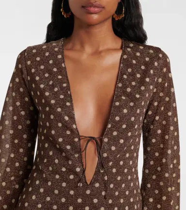Oséree Oséree Lumière polka-dot minidress | Thumbnail 4 Oséree Oséree Lumière polka-dot minidress | Thumbnail 4