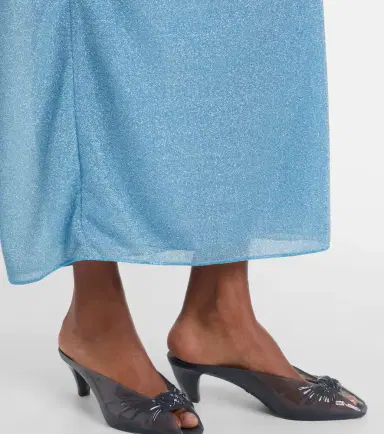 Oséree Oséree Lumière halterneck maxi dress | Thumbnail 3 Oséree Oséree Lumière halterneck maxi dress | Thumbnail 3